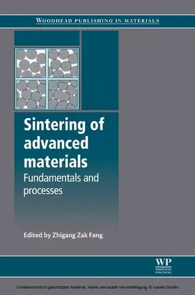 Fang |  Sintering of Advanced Materials | eBook | Sack Fachmedien