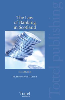 Crerar |  The Law of Banking in Scotland | Buch |  Sack Fachmedien