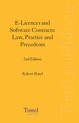 Bond |  E-Licences and Software Contracts | Buch |  Sack Fachmedien