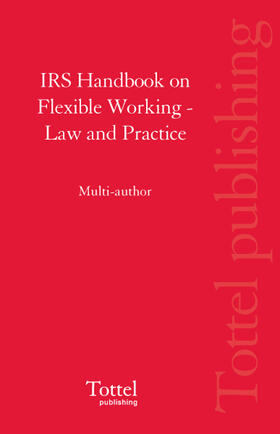  IRS Handbook on Flexible Working | Buch |  Sack Fachmedien