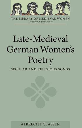  Late-Medieval German Women's Poetry | eBook | Sack Fachmedien