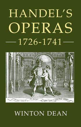 Dean |  Handel's Operas, 1726-1741 | eBook | Sack Fachmedien