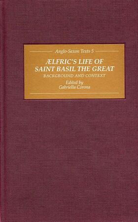 Corona |  Aelfric's Life of Saint Basil the Great: Background and Context | eBook | Sack Fachmedien