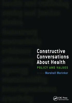 Marinker / Capra |  Constructive Conversations About Health | Buch |  Sack Fachmedien