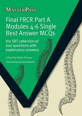 Proctor |  Final Frcr Part a Modules 4-6 Single Best Answer McQs | Buch |  Sack Fachmedien