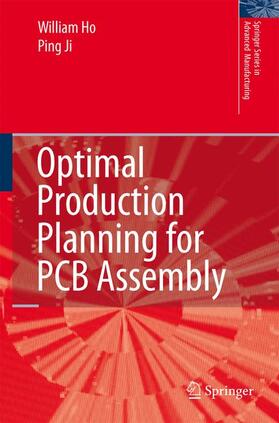Ji / Ho |  Optimal Production Planning for PCB Assembly | Buch |  Sack Fachmedien