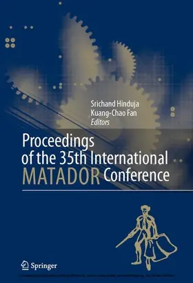 Hinduja / Fan |  Proceedings of the 35th International MATADOR Conference | eBook | Sack Fachmedien