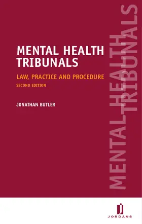 Butler |  Mental Health Tribunals | Buch |  Sack Fachmedien