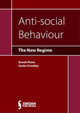 Pema / Crossley |  Anti-Social Behaviour | Buch |  Sack Fachmedien