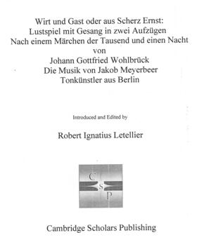 Letellier | Wirt und Gast oder aus Scherz Ernst | Buch | 978-1-84718-443-6 | sack.de