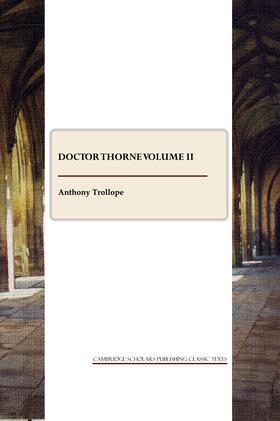 Trollope |  Doctor Thorne Volume II | Buch |  Sack Fachmedien