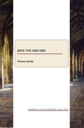 Hardy |  Jude the Obscure | Buch |  Sack Fachmedien