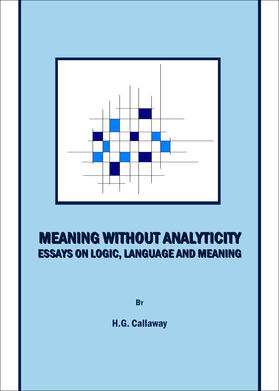 Callaway |  Meaning without Analyticity | Buch |  Sack Fachmedien