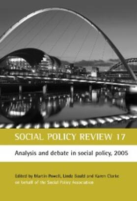 Powell / Bauld / Clarke |  Social Policy Review 17 | eBook | Sack Fachmedien