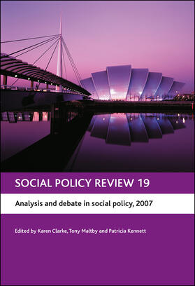 Clarke / Maltby / Kennett |  Social Policy Review 19 | eBook | Sack Fachmedien