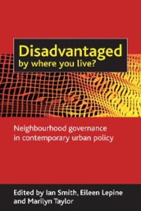 Smith / Lepine / Taylor |  Disadvantaged by where you live? | eBook | Sack Fachmedien