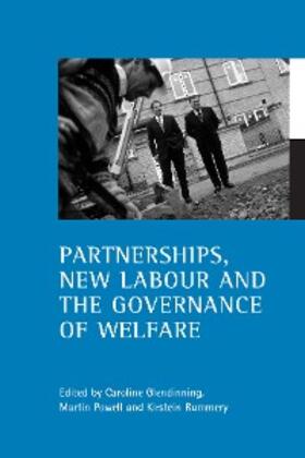 Glendinning / Powell / Rummery |  Partnerships, New Labour and the governance of welfare | eBook | Sack Fachmedien