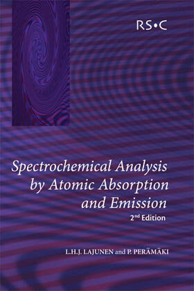 Lajunen |  Spectrochemical Analysis by Atomic Absorption and Emission | eBook | Sack Fachmedien