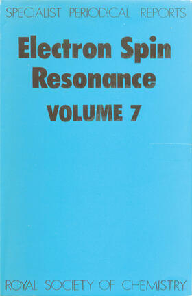 Ayscough |  Electron Spin Resonance | eBook | Sack Fachmedien