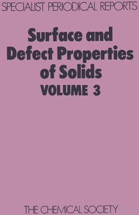 Roberts / Thomas |  Surface and Defect Properties of Solids | eBook | Sack Fachmedien