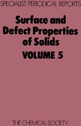 Roberts / Thomas |  Surface and Defect Properties of Solids | eBook | Sack Fachmedien