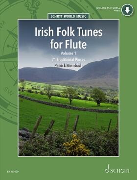 Steinbach |  Irish Folk Tunes for Flute-71 Traditional Pieces Flute and Piano, Book/Media Online | Buch |  Sack Fachmedien