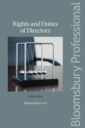 Bruce | Rights and Duties of Directors | Buch | 978-1-84766-324-5 | sack.de