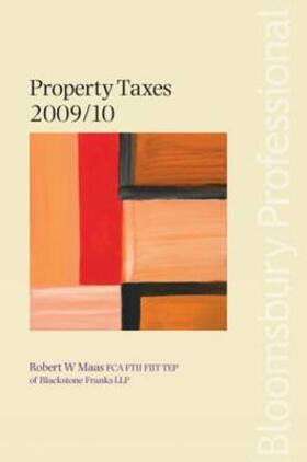 Maas |  Property Taxes 2009/10 | Buch |  Sack Fachmedien