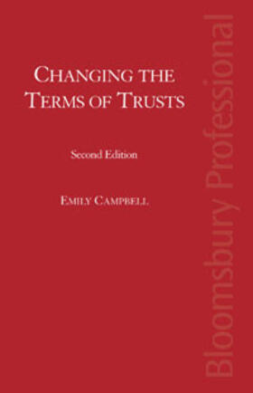 Campbell | Changing the Terms of Trusts | Buch | 978-1-84766-713-7 | sack.de
