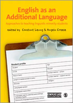 Leung / Creese |  English as an Additional Language | Buch |  Sack Fachmedien