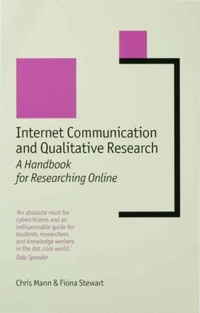 Mann / Stewart |  Internet Communication and Qualitative Research | eBook | Sack Fachmedien