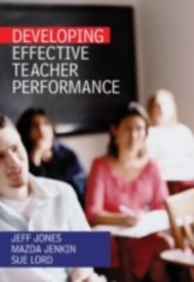 Jones / Jenkin / Dale |  Developing Effective Teacher Performance | eBook | Sack Fachmedien