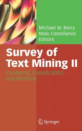 Castellanos / Berry |  Survey of Text Mining II | Buch |  Sack Fachmedien