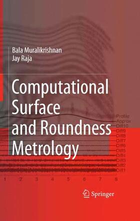 Raja / Muralikrishnan |  Computational Surface and Roundness Metrology | Buch |  Sack Fachmedien