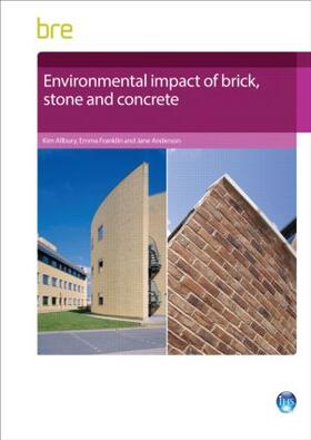 Allbury / Franklin / Jane |  Environmental Impact of Brick, Stone and Concrete | Buch |  Sack Fachmedien