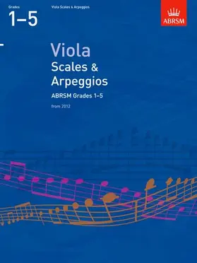  Viola Scales & Arpeggios, ABRSM Grades 1-5 | Buch |  Sack Fachmedien