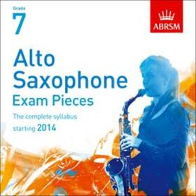  Alto Saxophone Exam Pieces 2014 2 CDs, ABRSM Grade 7 | Sonstiges |  Sack Fachmedien
