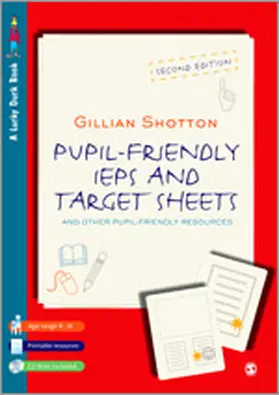 Shotton |  Pupil Friendly IEPs and Target Sheets | Buch |  Sack Fachmedien