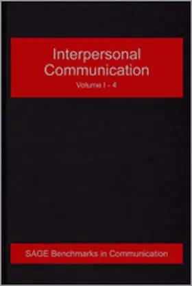 Knapp / Daly |  Interpersonal Communication | Buch |  Sack Fachmedien