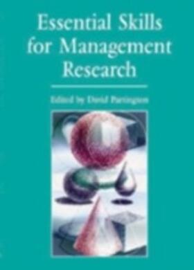 Partington |  Essential Skills for Management Research | eBook | Sack Fachmedien
