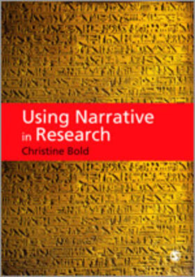 Bold |  Using Narrative in Research | Buch |  Sack Fachmedien