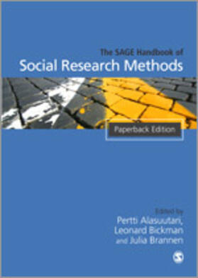 Alasuutari / Bickman / Brannen |  The SAGE Handbook of Social Research Methods | Buch |  Sack Fachmedien