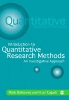 Balnaves / Caputi |  Introduction to Quantitative Research Methods | eBook | Sack Fachmedien