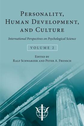 Schwarzer / Frensch |  Personality, Human Development, and Culture | Buch |  Sack Fachmedien