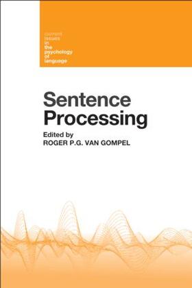 van Gompel |  Sentence Processing | Buch |  Sack Fachmedien