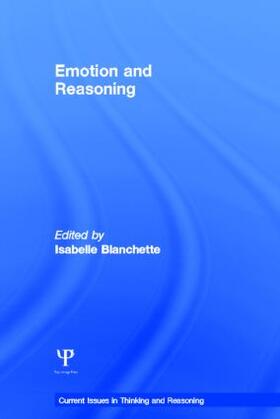 Blanchette |  Emotion and Reasoning | Buch |  Sack Fachmedien