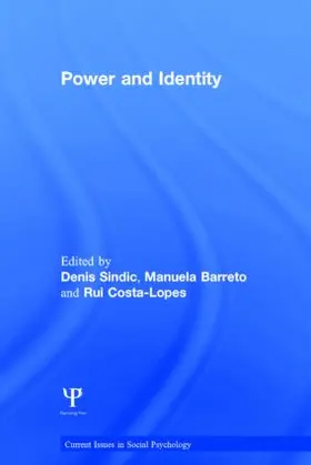 Barreto / Sindic / Costa-Lopes |  Power and Identity | Buch |  Sack Fachmedien