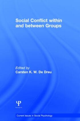 De Dreu |  Social Conflict Within and Between Groups | Buch |  Sack Fachmedien