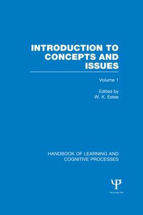 Estes |  Handbook of Learning and Cognitive Processes (Volume 1) | Buch |  Sack Fachmedien