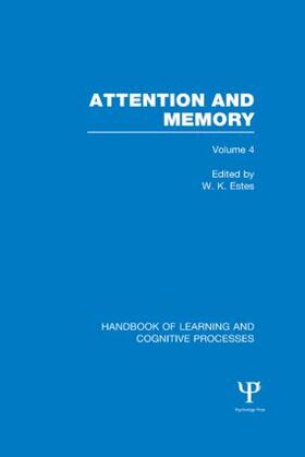 Estes |  Handbook of Learning and Cognitive Processes (Volume 4) | Buch |  Sack Fachmedien